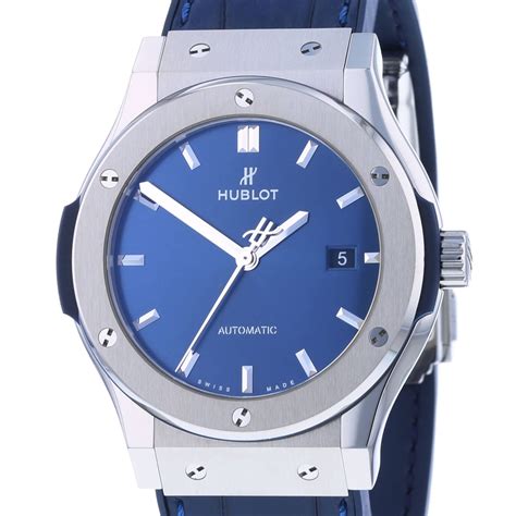 Hublot Classic Fusion Blue Titanium 